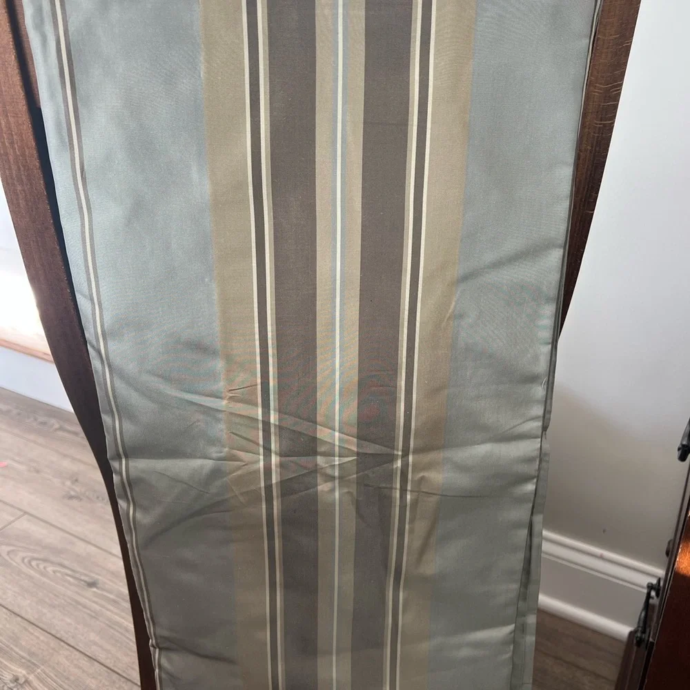 RESTORATION HARDWARE ~ NEW Silk Taffeta Multi-stripe Drapery. 50 x 96.